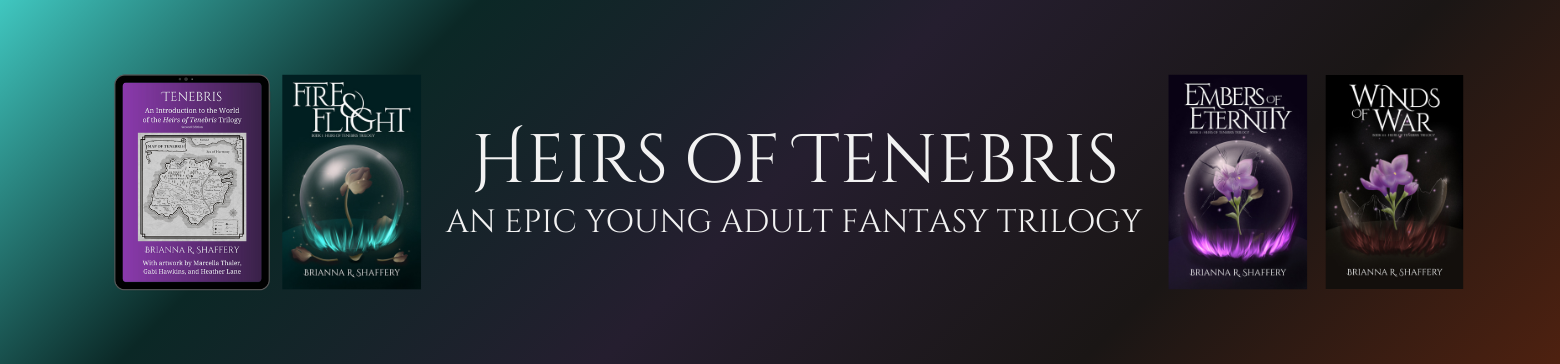Heirs of Tenebris trilogy | young adult fantasy trilogy