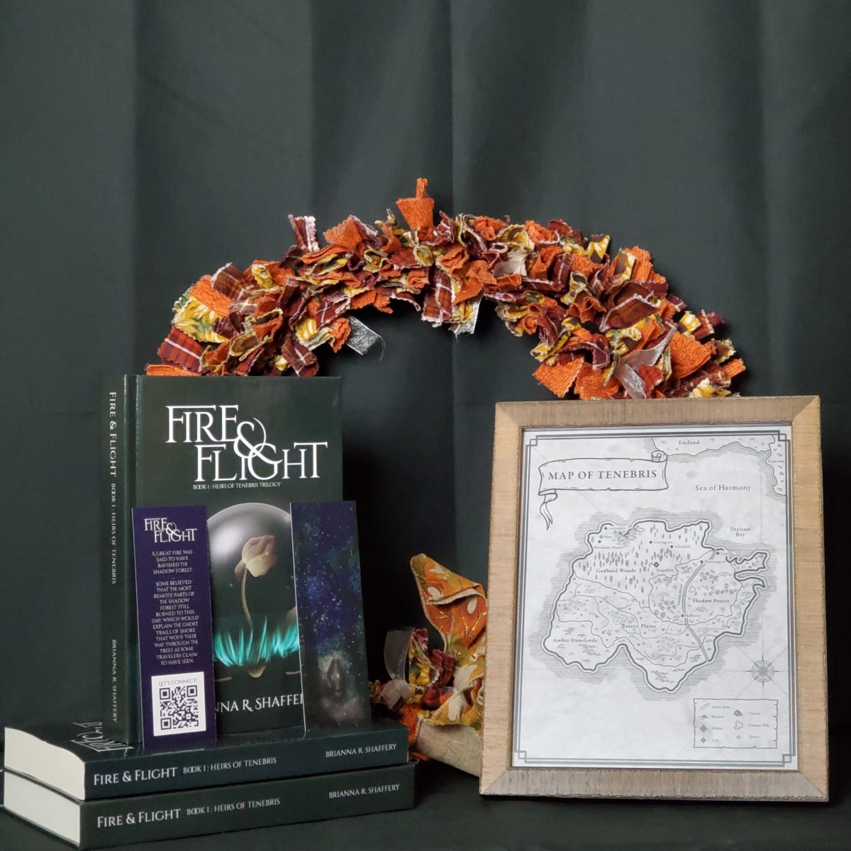 HoT F-F w Map-SF Myths bookmark ft Harvum wreath